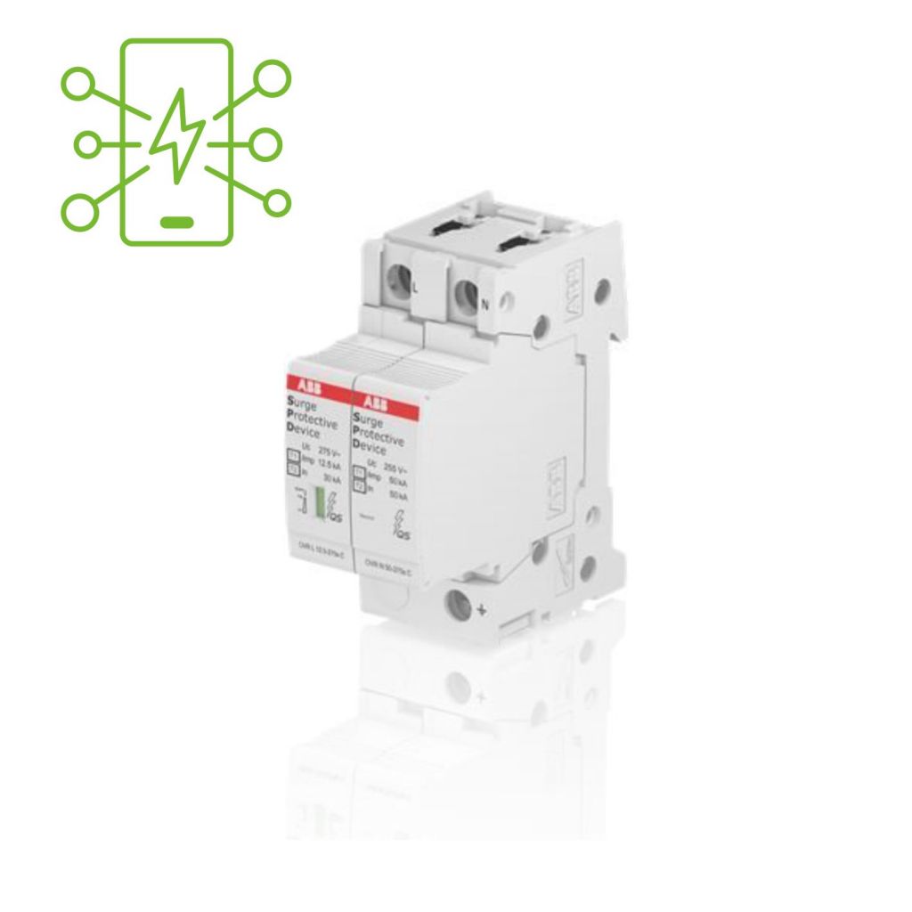 Combined arrester for power supply systems
