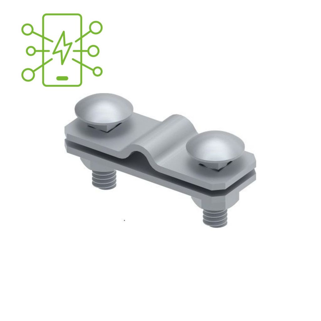 Conductor holder for lightning protection