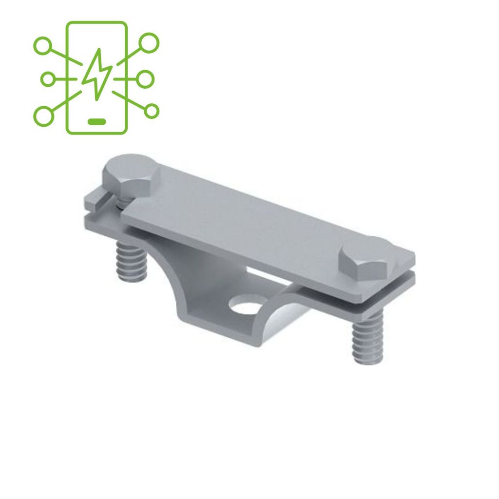 Rod holder for lightning protection