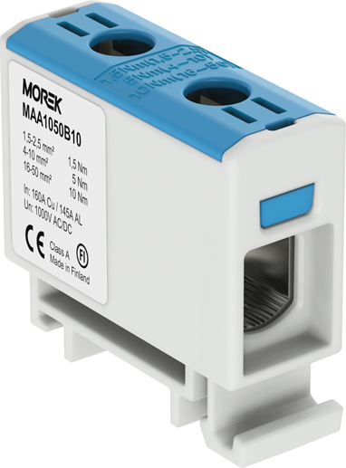 OTL50 spaile zila 1XAl/Cu 1,5-50mm² 1000V