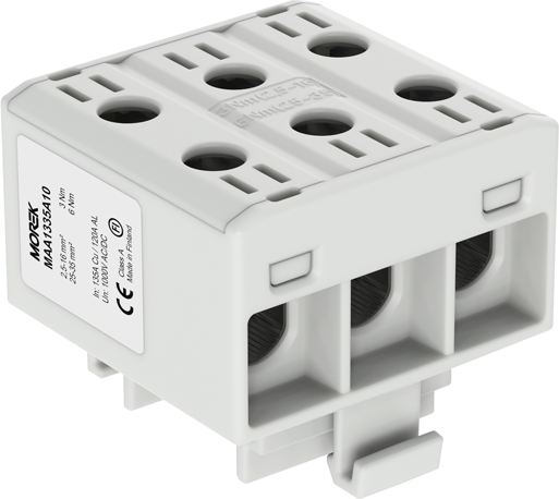 OTL35-3X spaile pelēka 3X1XAl/Cu 2,5-35mm² 1000V