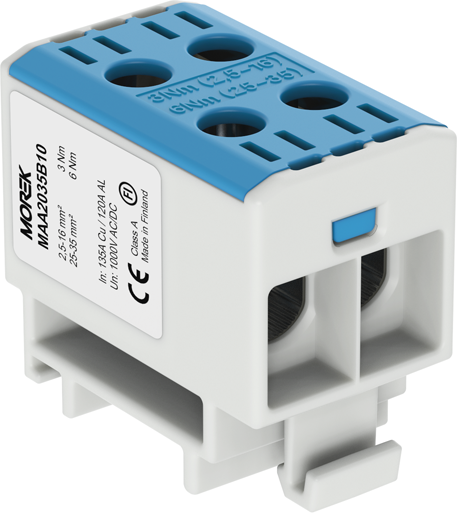 OTL35-2 spaile zila 2XAl/Cu 2,5-35mm² 1000V