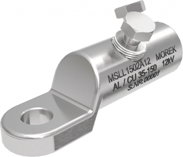 MSLL150 Al/Cu 35-150mm² 12kV 2xAlumīnija skrūve SB