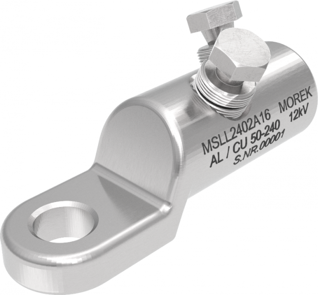 MSLL240 Al/Cu 50-240mm² 12kV 2xAlumīnija skrūve SB