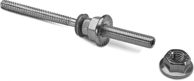 Stock screw set (for steel) 8,0-M10 140