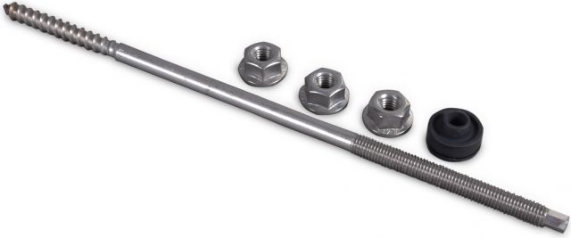 Stock screw set (for wood) M10 300 mm