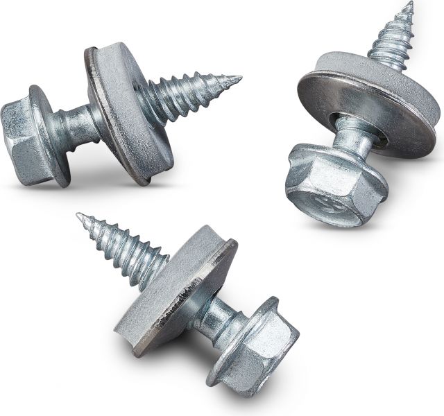 Thin sheet screw 4.8x19 A2, hex head