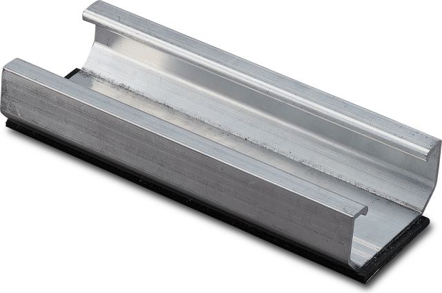 Short rail C24 with EPDM 125 mm