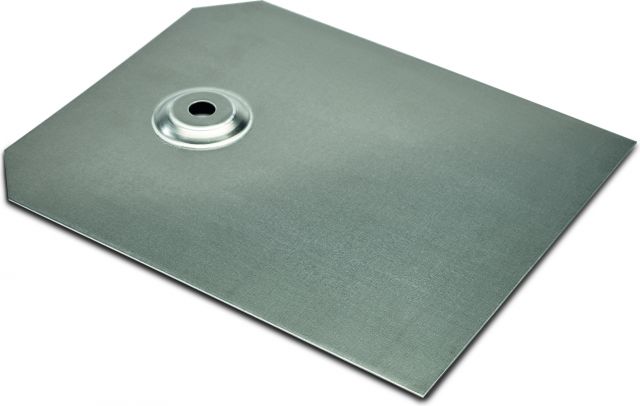 Metal shingle 280x230 mm, with sealing