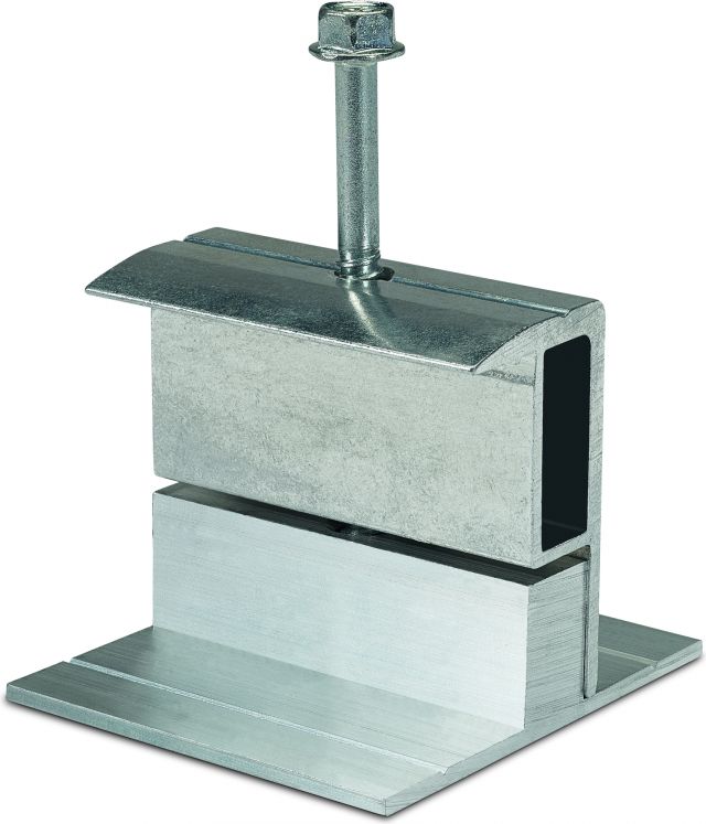 Flat Roof End Clamp (Short side) 43-52