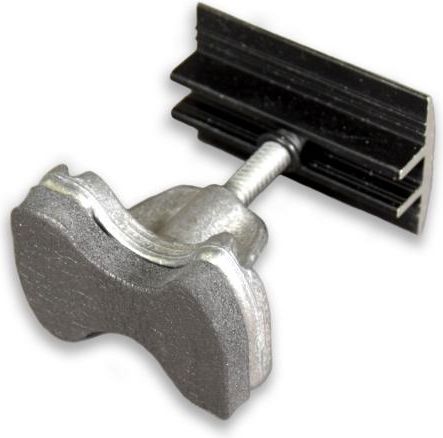 Middle clamp 30-42 Set C BLACK