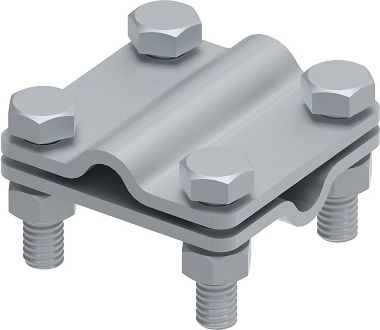 Krustveida savienotājs 4 skrūves StZn