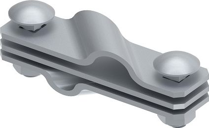 Savienotājs diagonālais d8-10/b30-40/D16 2 skrūves