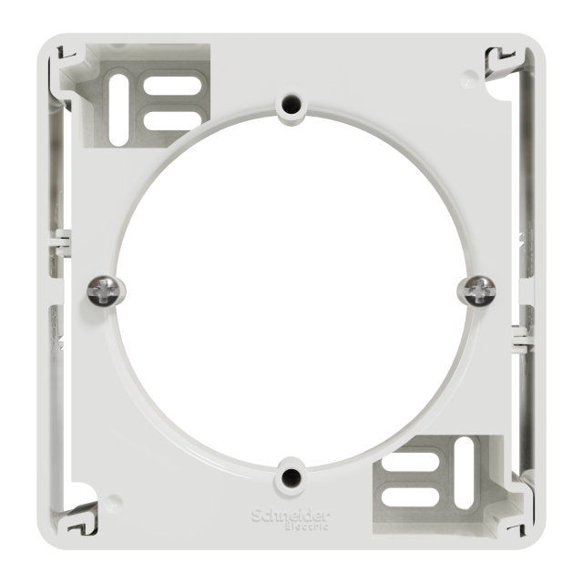 Sedna Surface Mounting box - 1 gang       White