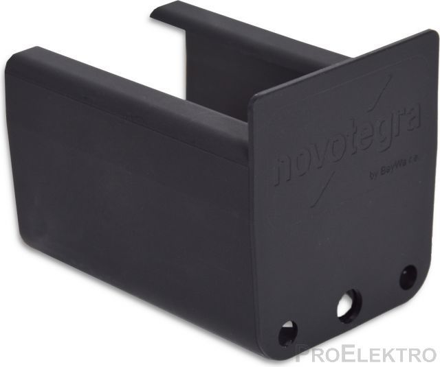 End cap C-rail C47 black