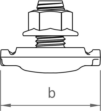 Cross rail connector set C M14