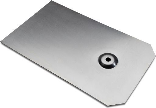 Metal shingle 390x230 mm, with sealing
