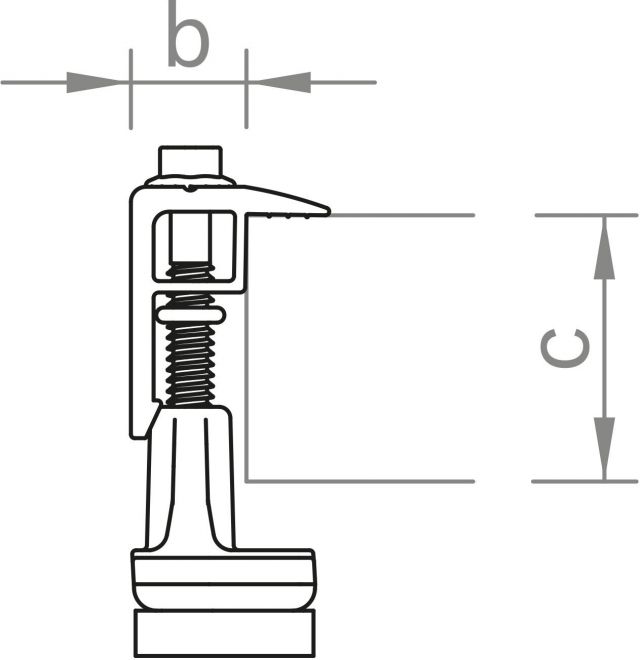 End clamp 30-42 Set C