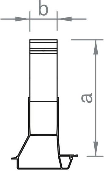 Module support set 13° 150-30 e/w single