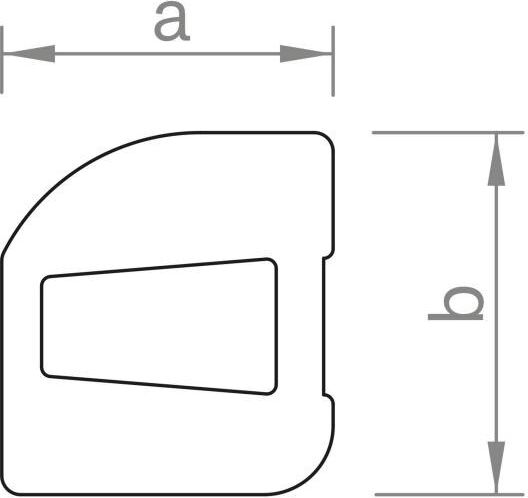 Rail connector set C-N 37 S