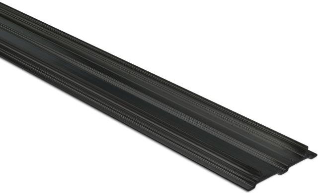 Top cover C-rail / C-N-rail 2.000 mm black