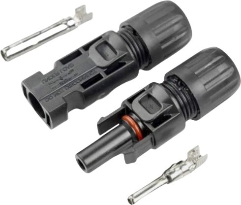 MC4 connector 4-6mm2 1500V female + male