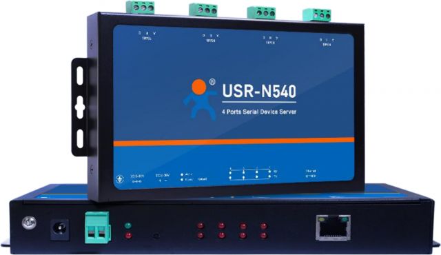 USR-N540-4 Modbus RTU-TCP converter