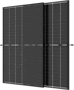 Trina Vertex S+ 465W / n-type, black frame, DG