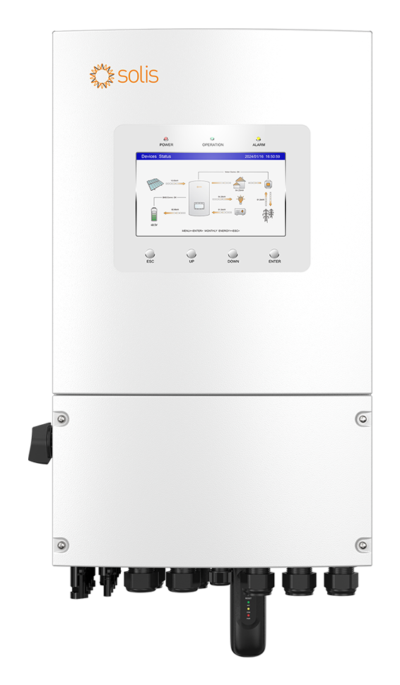 Solis S6 5kW (1-Phase Hybrid / LV battery)