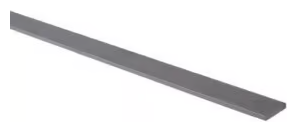 Flat aluminum tape, 25x4 mm