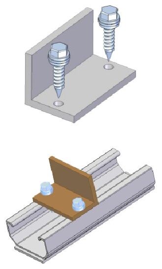 Slip guard set for short profile SL5,5x25 E11
