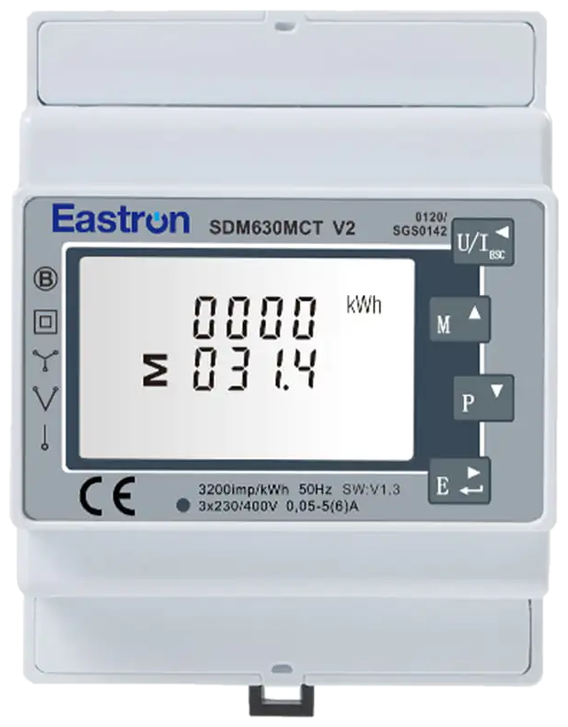 Smart meter, Bi-directional: 3PH-4W/3PH-3W/1PH-2W;