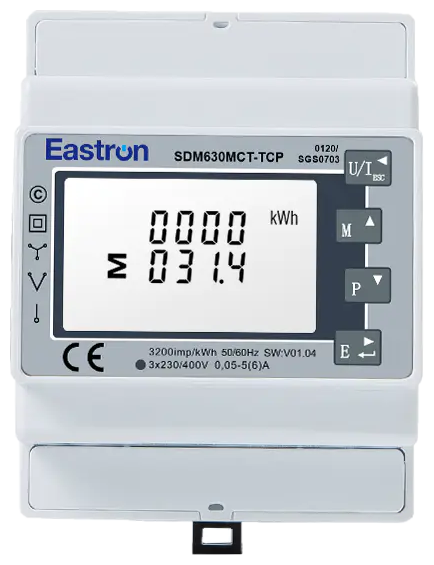 Smart meter, Bi-directional: 3PH-4W/3PH-3W/1PH-2W;