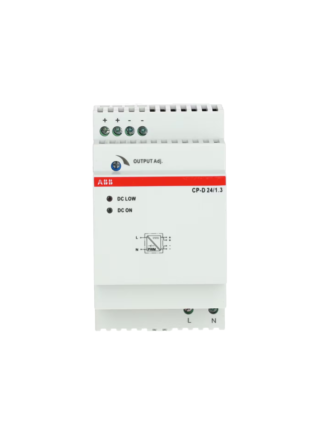 ABB CP-D 24/1.3, In: 90-264VAC/120-375VDC; 1-phase