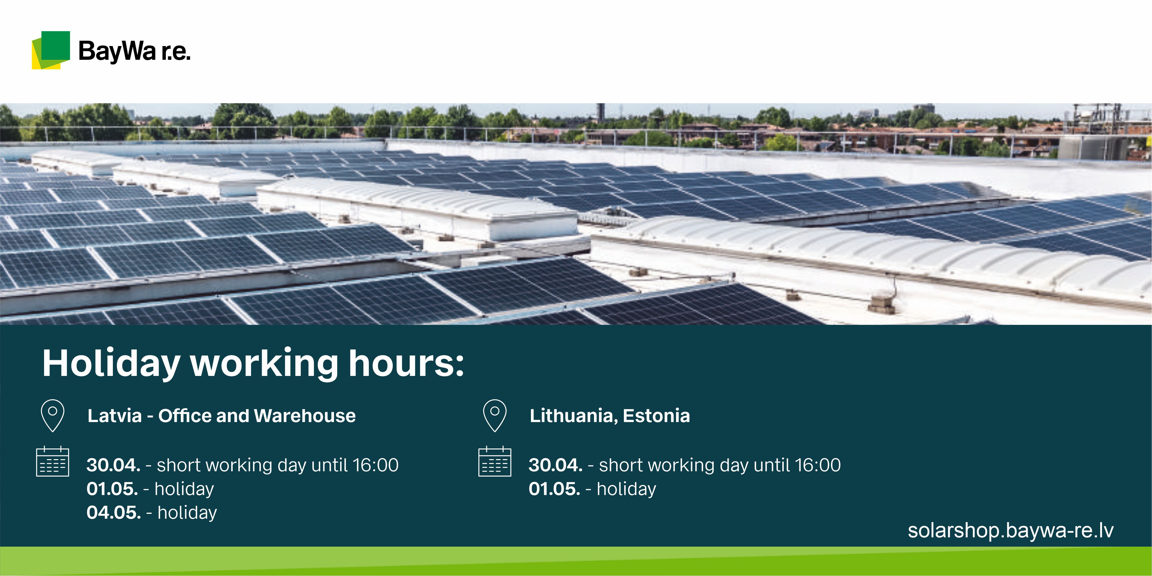 working hours on holidays