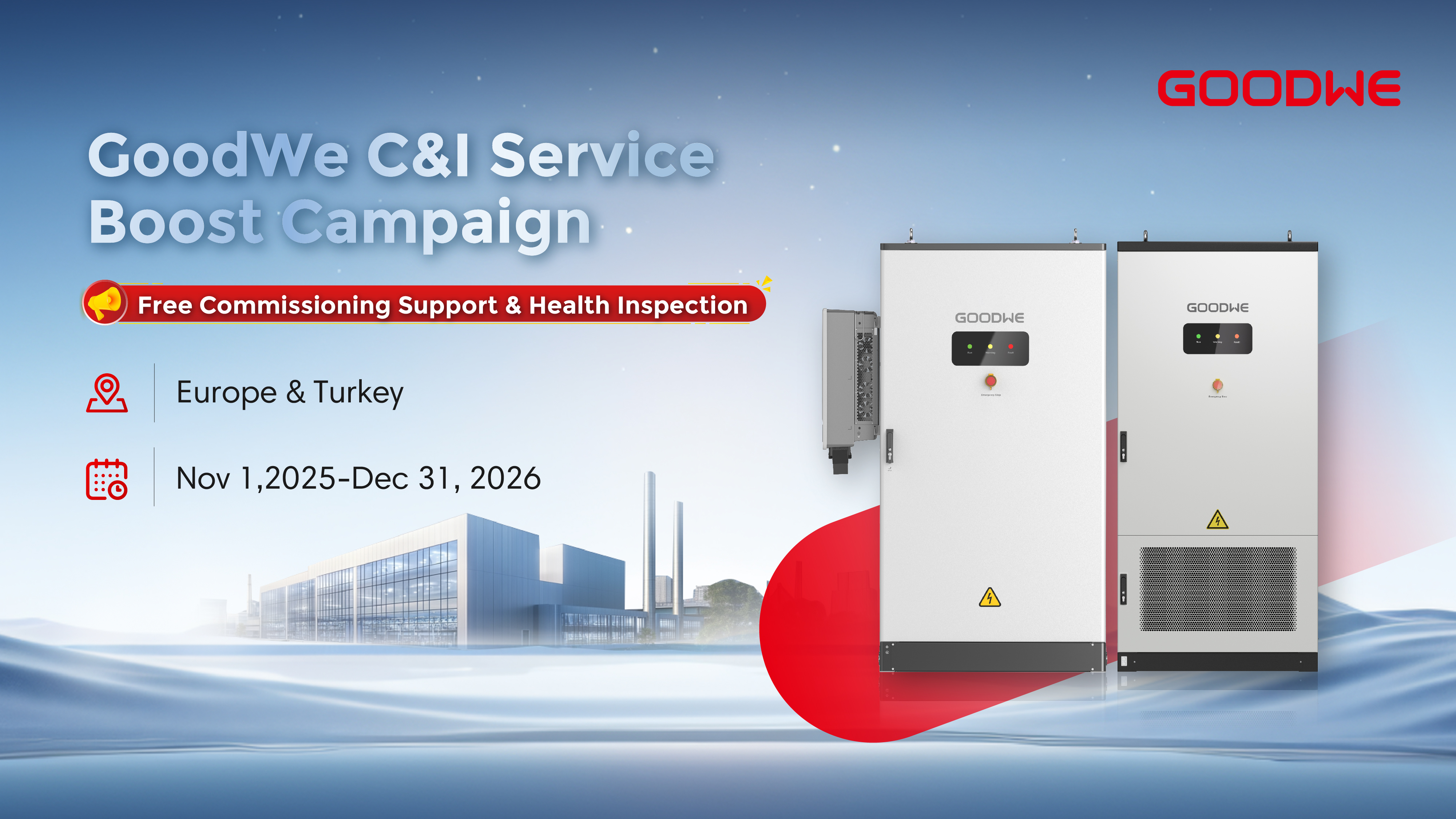 GoodWe C&I Service Boost Campaign