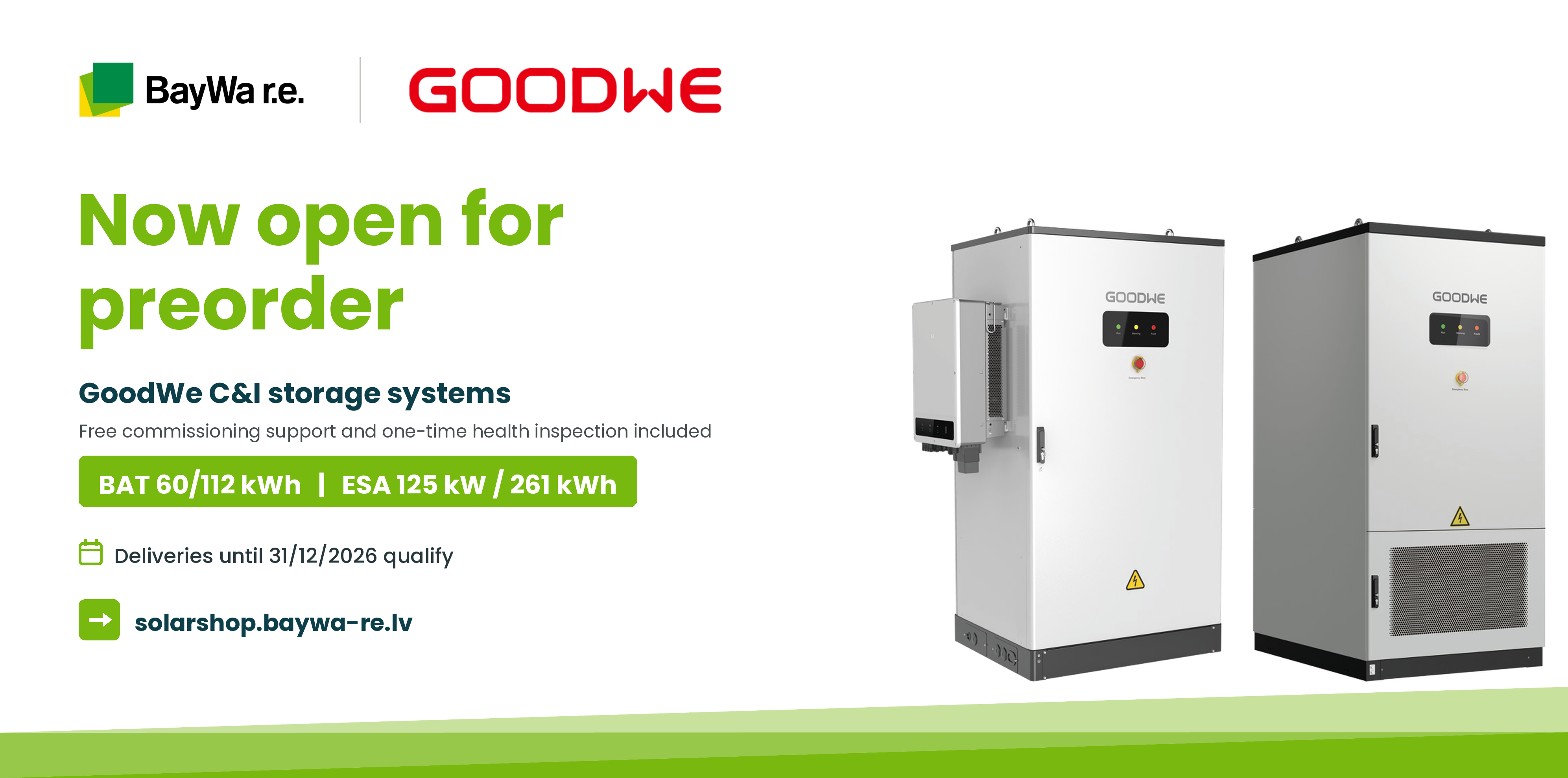 GoodWe C&I Service Boost Campaign