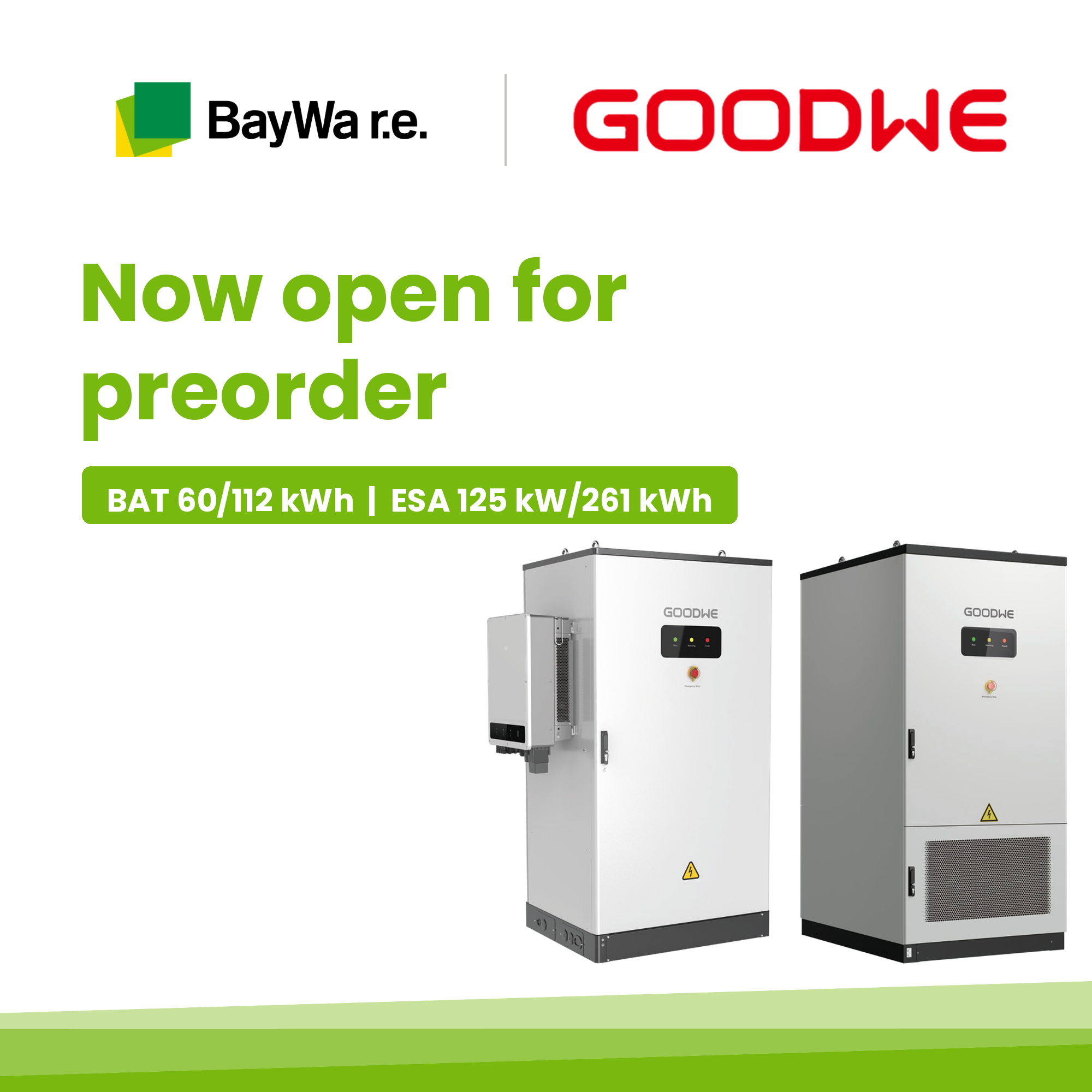 GoodWe C&I preorder