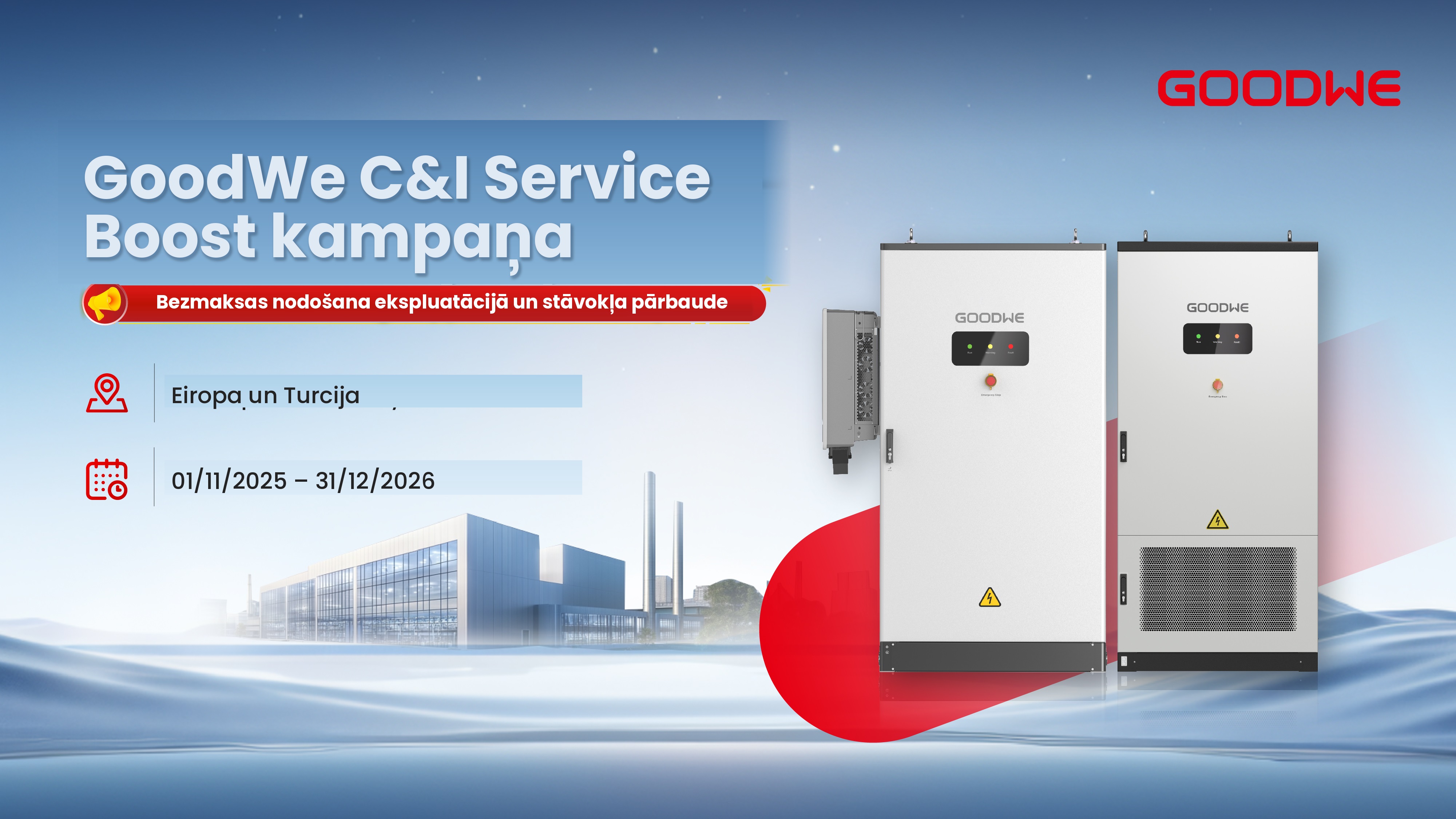 GoodWe C&I Service Boost Campaign