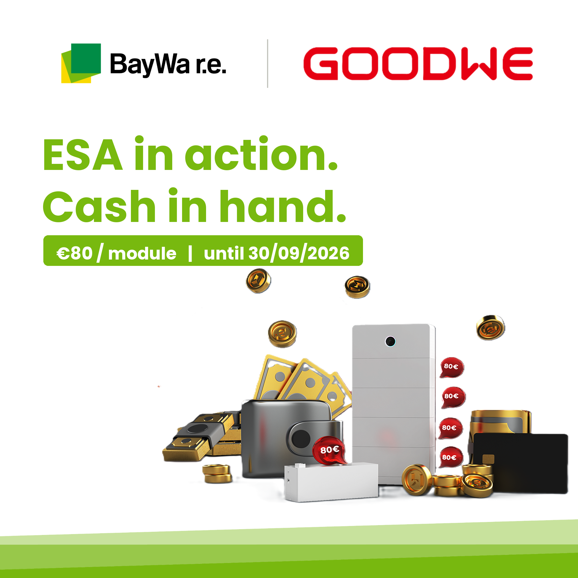 GoodWe ESA PowerUp Cashback Campaign