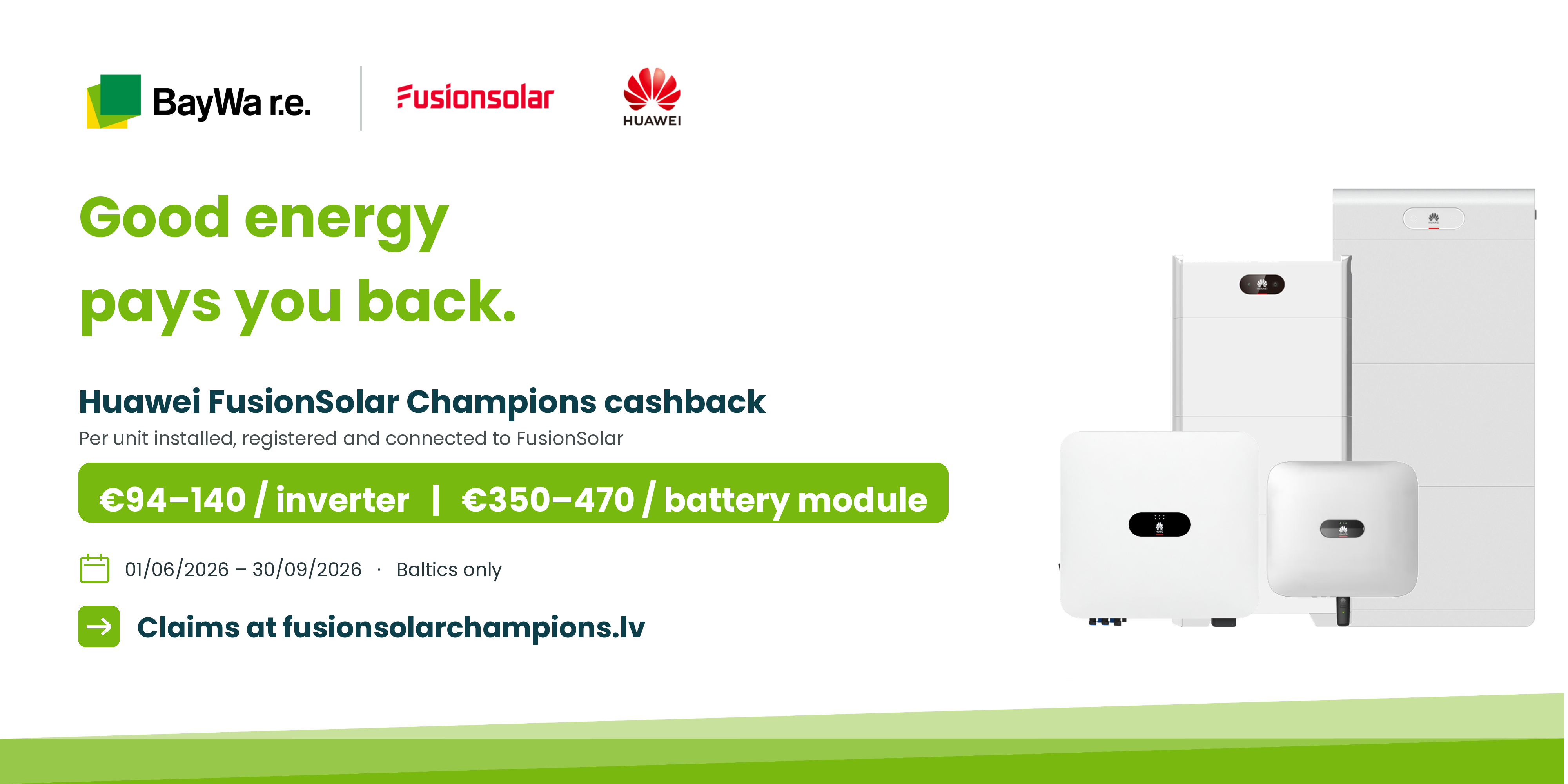 Huawei cashback campaign