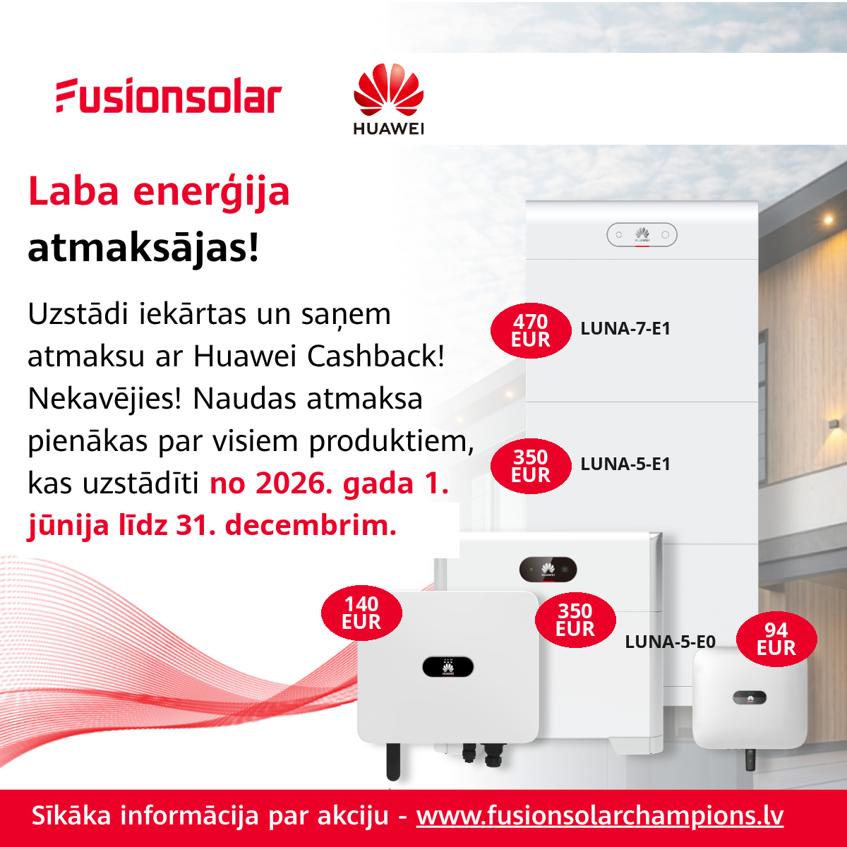 Huawei cashback akcija