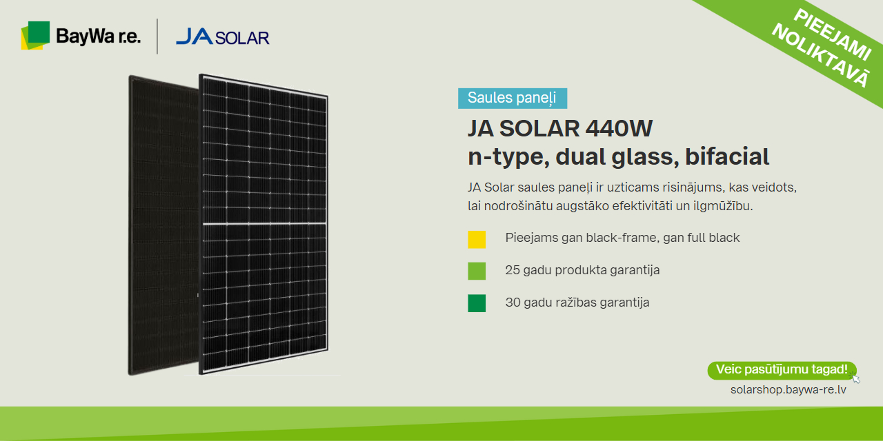 Aiko Saules Paneļi 500W Dual-Glass
