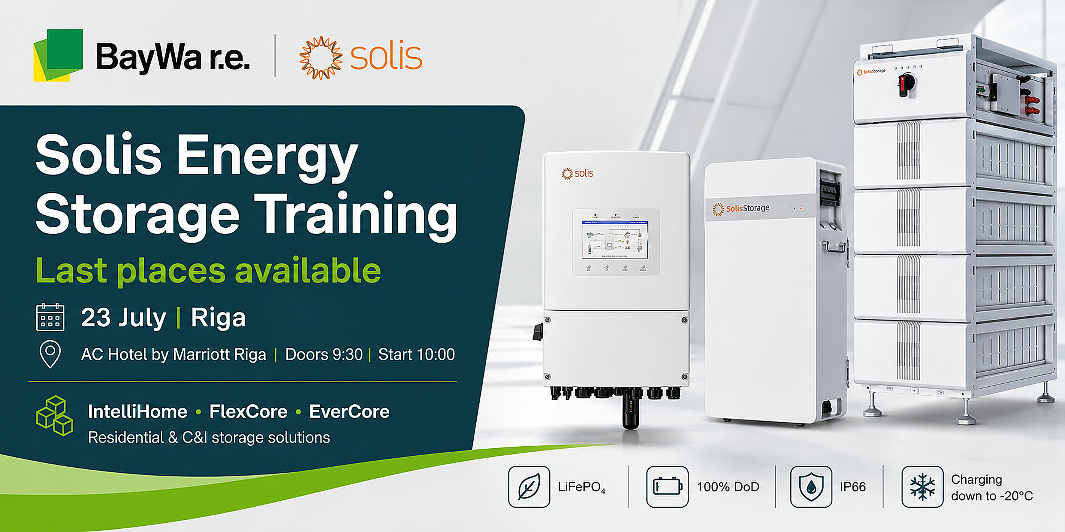Solis energy storage training in Riga | BayWa r.e.