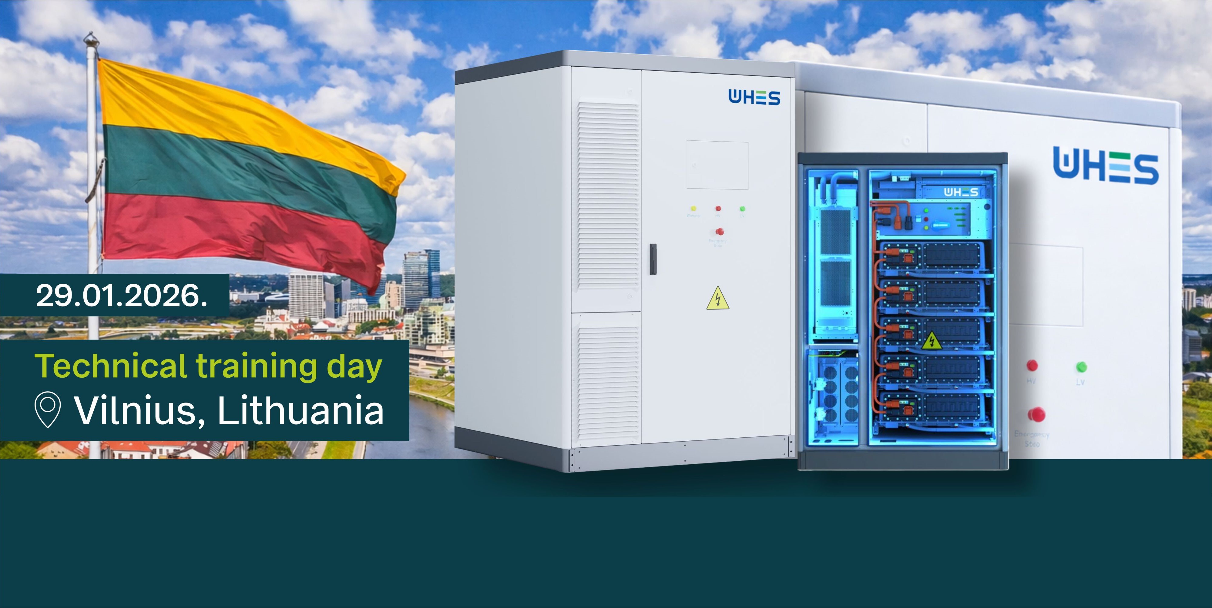 Pievienojieties WHES uzstādītāju sertifikācijas tehniskajām apmācībām Viļņā un, piedaloties pilnā apjomā, saņemiet oficiālu WHES sertifikātu.