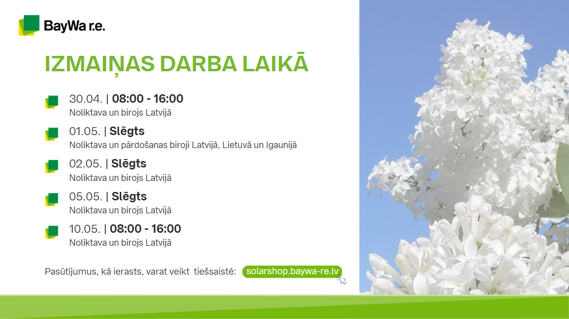 Become a customer now! Register in our WEBshop and discover our varied portfolio!